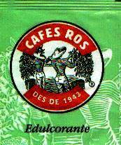 Sobres de edulcorantes de España de la marca de café ROS. Sobres de edulcorantes de España de la marca de café ROS.