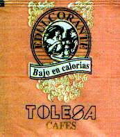 Sobres de edulcorantes de España de la marca de café TOLESA. Sobres de edulcorantes de España de la marca de café TOLESA.