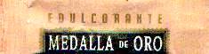 Sobres de edulcorantes de España de la marca de café MEDALLA DE ORO. Sobres de edulcorantes de España de la marca de café MEDALLA DE ORO.
