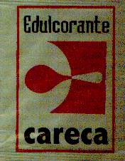 Sobres de edulcorantes de la marca de café CARECA. Sobres de edulcorantes de la marca de café CARECA.