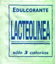 Sobres de edulcorantes de la marca de edulcorante LACTEOLINEA. Sobres de edulcorantes de la marca de edulcorante LACTEOLINEA.