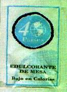 Sobres de edulcorantes de la marca de café 40 paises. Sobres de edulcorantes de la marca de café 40 paises.