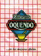 Sobres de edulcorantes de España de la marca de café OQUENDO. Sobres de edulcorantes de España de la marca de café OQUENDO.