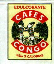 Sobres de edulcorantes de la marca de café CONGO. Sobres de edulcorantes de la marca de café CONGO.