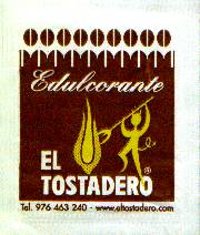 Sobres de edulcorantes de la marca de café EL TOSTADERO. Sobres de edulcorantes de la marca de café EL TOSTADERO.