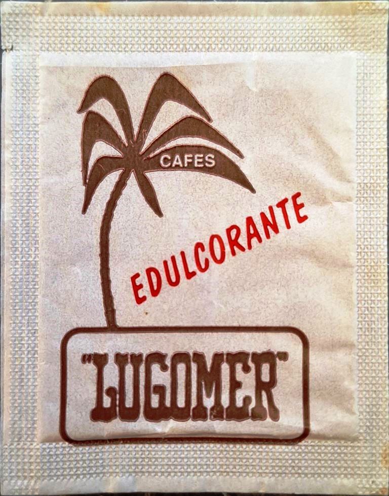 Sobres de edulcorantes de España de la marca de café LUGOMER. Sobres de edulcorantes de España de la marca de café LUGOMER.