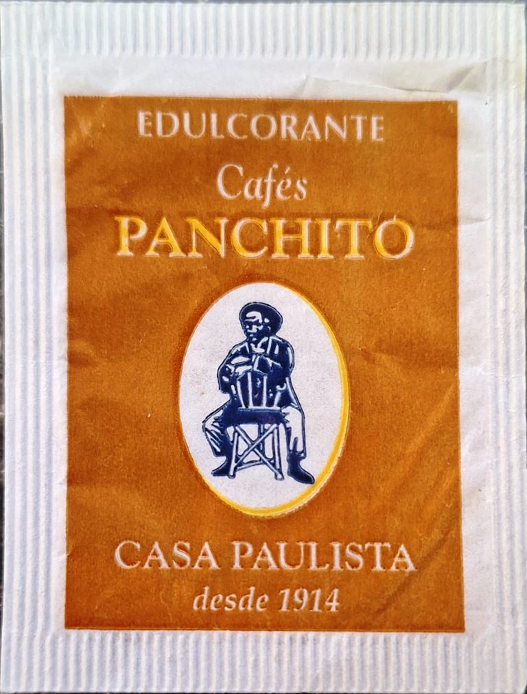 Sobres de edulcorantes de la marca de café PANCHITO. Sobres de edulcorantes de la marca de café PANCHITO.
