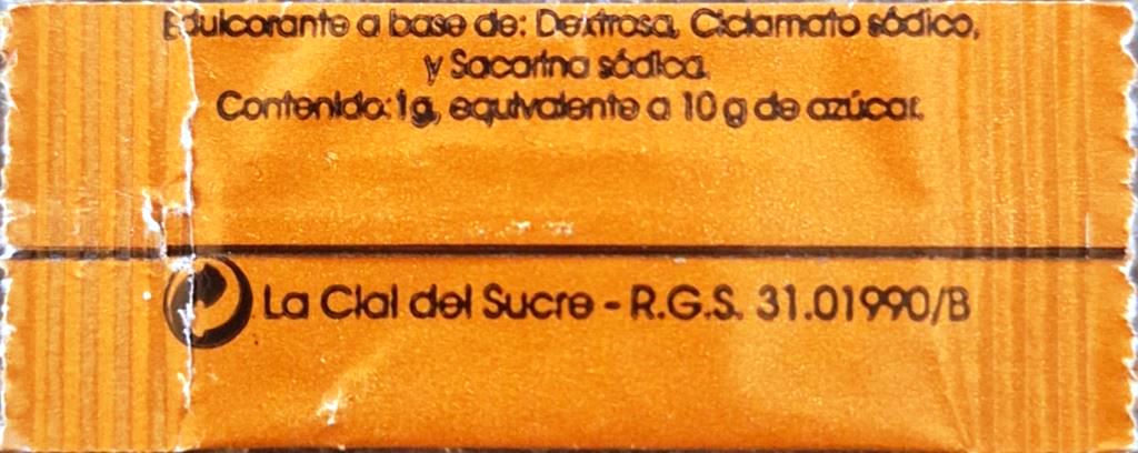 Sobres de edulcorantes de España de la marca de café VITORIA. Sobres de edulcorantes de España de la marca de café VITORIA.