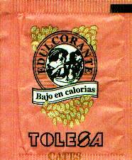 Sobres de edulcorantes de España de la marca de café TOLESA. Sobres de edulcorantes de España de la marca de café TOLESA.