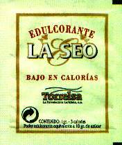 Sobres de edulcorantes de España de la marca de café TORRELSA LA SEO. Sobres de edulcorantes de España de la marca de café TORRELSA LA SEO.