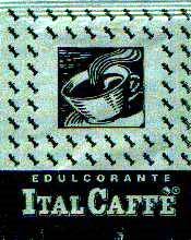 Sobres de edulcorantes de la marca de café ITALCAFFÉ. Sobres de edulcorantes de la marca de café ITALCAFFÉ.