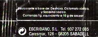 Sobres de edulcorantes de España de la marca de café TEMPLO. Sobres de edulcorantes de España de la marca de café TEMPLO.