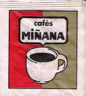Sobres de edulcorantes de España de la marca de café MIÑANA. Sobres de edulcorantes de España de la marca de café MIÑANA.