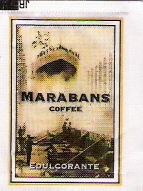 Sobres de edulcorantes de España de la marca de café MARABANS. Sobres de edulcorantes de España de la marca de café MARABANS.