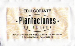 Sobres de edulcorantes de España de la marca de café ROVI. Sobres de edulcorantes de España de la marca de café ROVI.