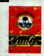 Sobres de edulcorantes de la marca de café GUILIS. Sobres de edulcorantes de la marca de café GUILIS.