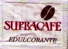 Sobres de edulcorantes de España de la marca de café SUPRACAFÉ. Sobres de edulcorantes de España de la marca de café SUPRACAFÉ.