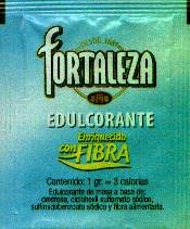 Sobres de edulcorantes de la marca de café FORTALEZA. Sobres de edulcorantes de la marca de café FORTALEZA.