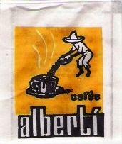 Sobres de edulcorantes de la marca de café ALBERTI. Sobres de edulcorantes de la marca de café ALBERTI.