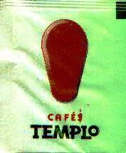 Sobres de edulcorantes de la marca de café TEMPLO Sobres de edulcorantes de la marca de café TEMPLO