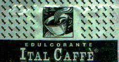 Sobres de edulcorantes de la marca de café ITALCAFFÉ. Sobres de edulcorantes de la marca de café ITALCAFFÉ.