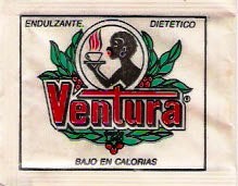 Sobres de edulcorantes de la marca de café VENTURA Sobres de edulcorantes de la marca de café VENTURA