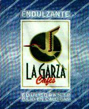 Sobres de edulcorantes de España de la marca de café LA GARZA. Sobres de edulcorantes de España de la marca de café LA GARZA.