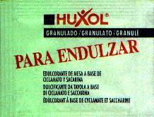 Sobres de edulcorantes de marcas de edulcorante HUXOL. Sobres de edulcorantes de edulcorante HUXOL.