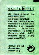 Sobres de edulcorantes de la marca de café DELSAMS. Sobres de edulcorantes de la marca de café DELSAMS.