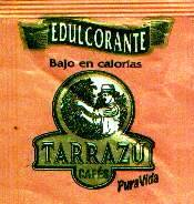 Sobres de edulcorantes de la marca de café TARRAZÚ Sobres de edulcorantes de la marca de café TARRAZÚ