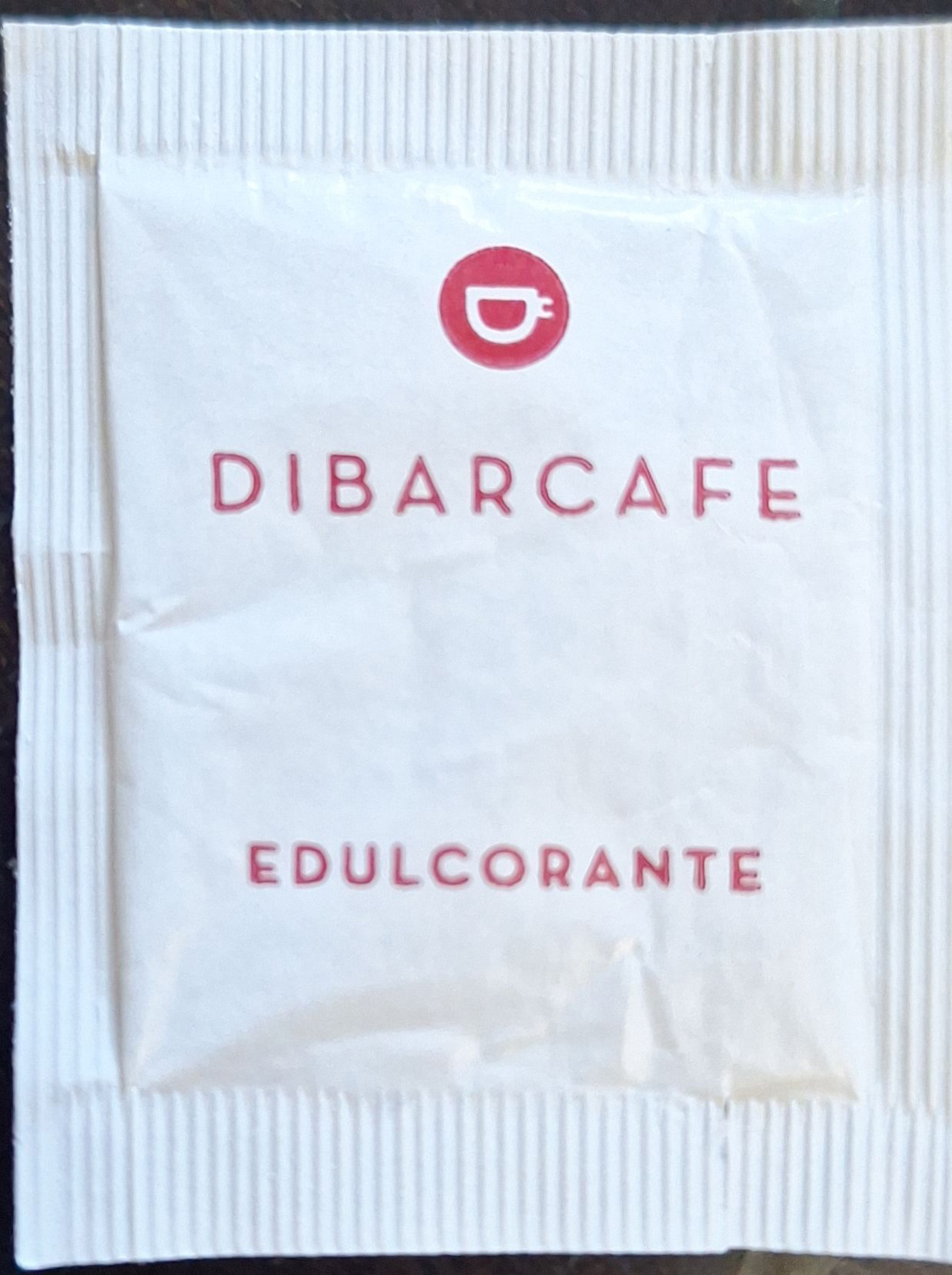 Sobres de edulcorantes de la marca de café DIBAR. Sobres de edulcorantes de la marca de café DIBAR.