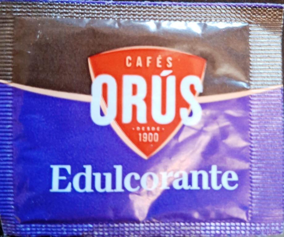 Sobres de edulcorantes de España de la marca de café ORUS. Sobres de edulcorantes de España de la marca de café ORUS.