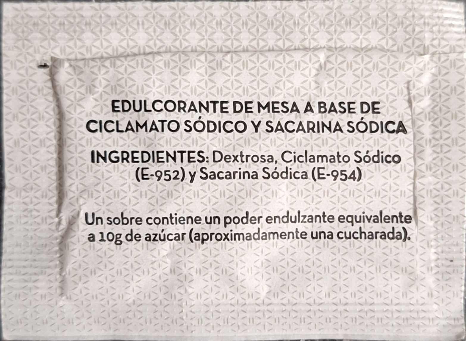Sobres de edulcorantes de la marca de café CATUNANBÚ. Sobres de edulcorantes de la marca de café CATUNANBÚ.