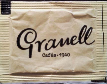 Sobres de edulcorantes de la marca de café GRANELL. Sobres de edulcorantes de la marca de café GRANELL.
