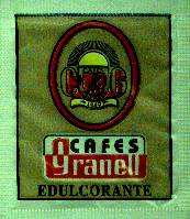 Sobres de edulcorantes de la marca de café GRANELL. Sobres de edulcorantes de la marca de café GRANELL.
