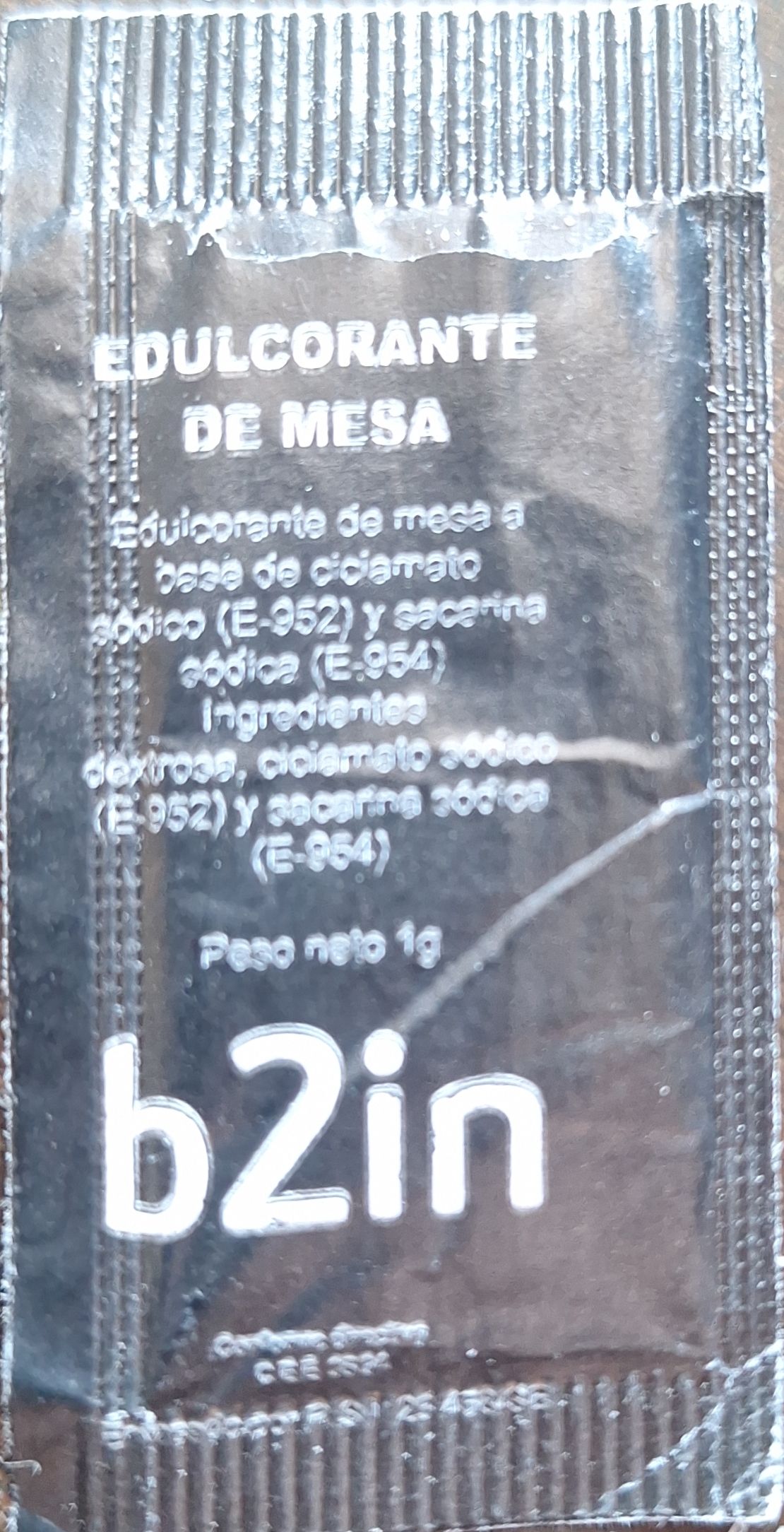 Sobres de edulcorantes de la marca de café CATUNANBÚ. Sobres de edulcorantes de la marca de café CATUNANBÚ.