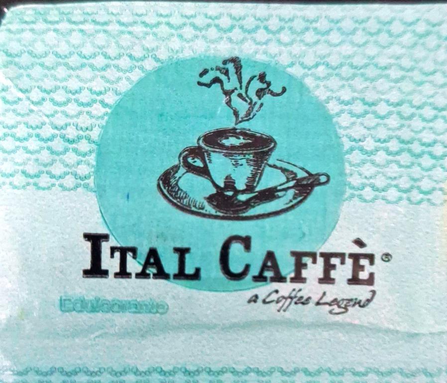 Sobres de edulcorantes de la marca de café ITALCAFFÉ. Sobres de edulcorantes de la marca de café ITALCAFFÉ.