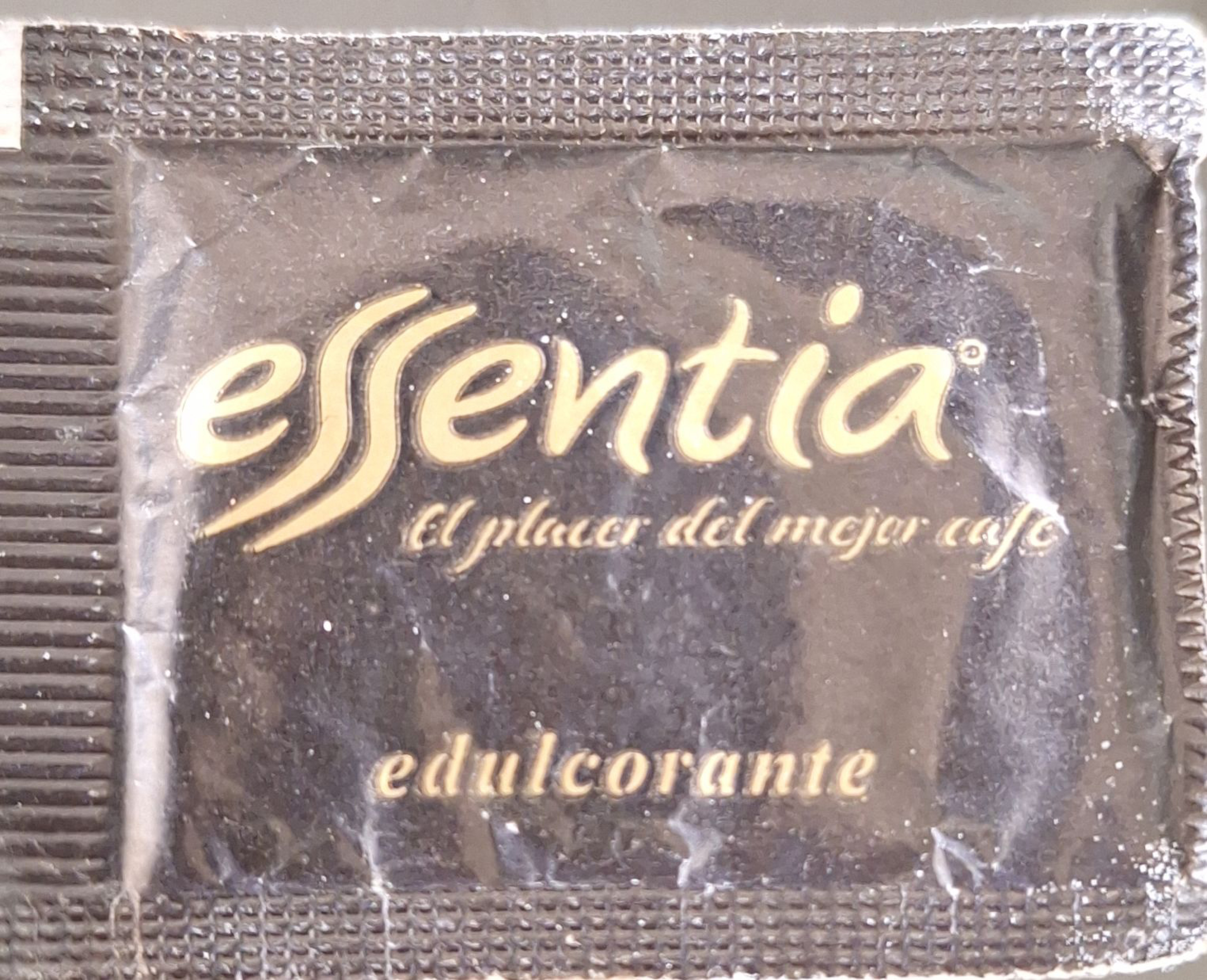 Sobres de edulcorantes de la marca de café ESSENTIA. Sobres de edulcorantes de la marca de café ESSENTIA.