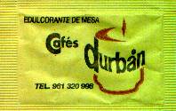Sobres de edulcorantes de la marca de café DURBAN. Sobres de edulcorantes de la marca de café DURBAN.
