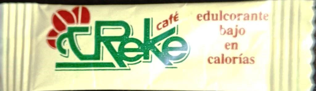 Sobres de edulcorantes de España de la marca de café REKE. Sobres de edulcorantes de España de la marca de café REKE.