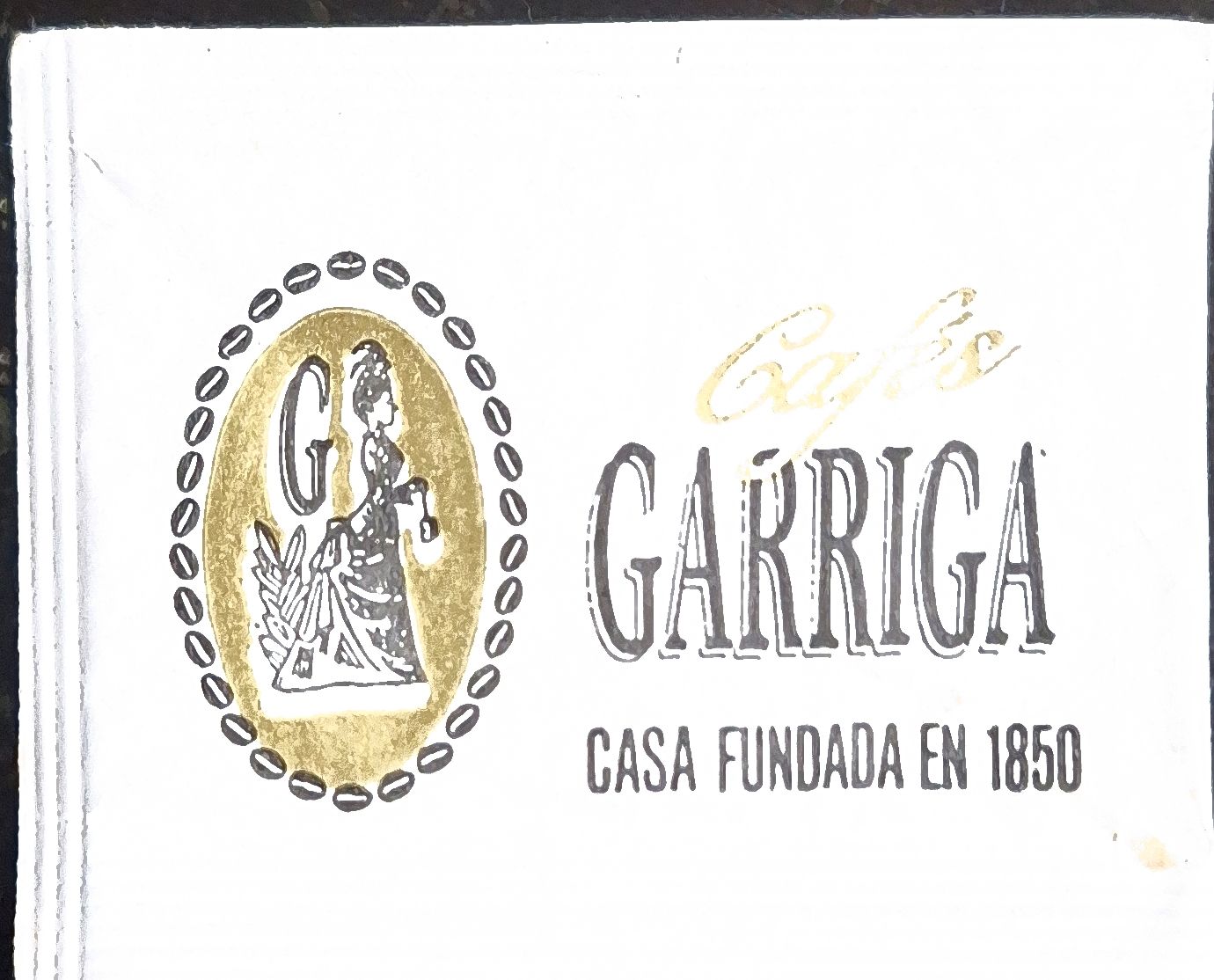 Sobres de edulcorantes de la marca de café GARRIGA. Sobres de edulcorantes de la marca de café GARRIGA.