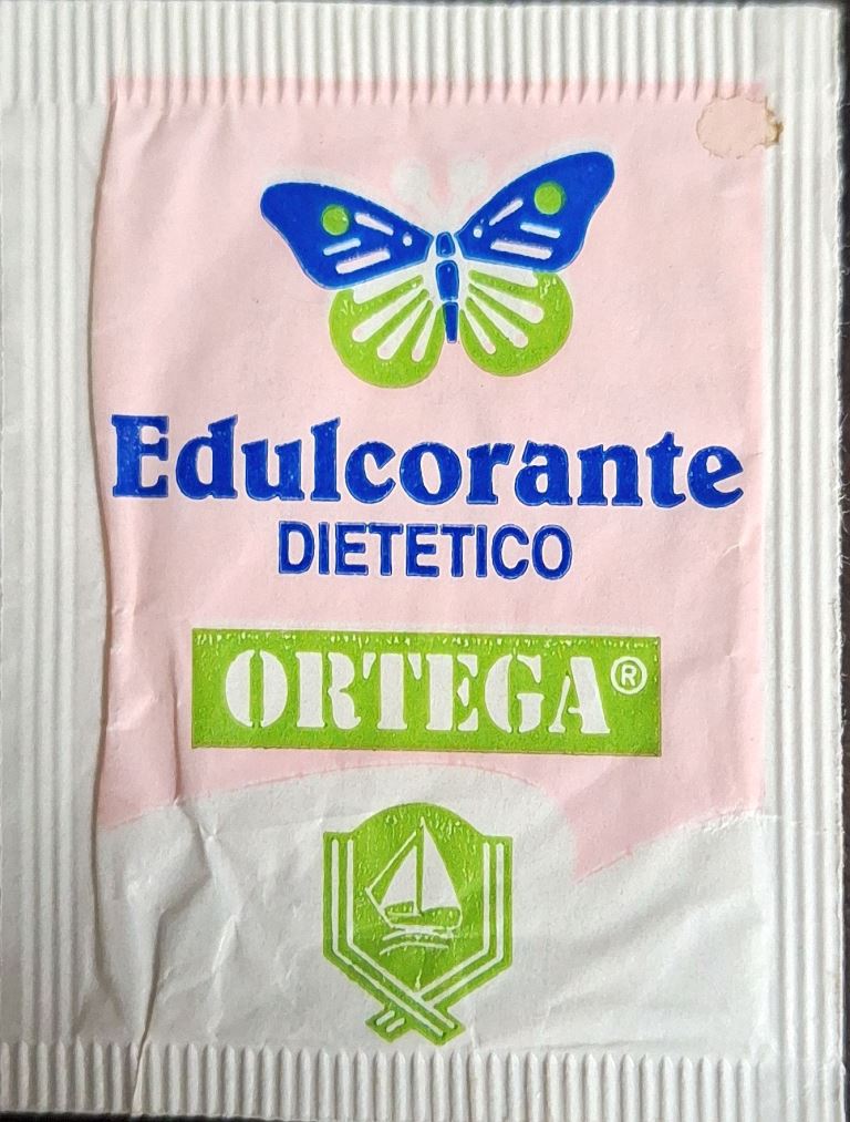 Sobres de edulcorantes de España de la marca de café ORTEGA. Sobres de edulcorantes de España de la marca de café ORTEGA.