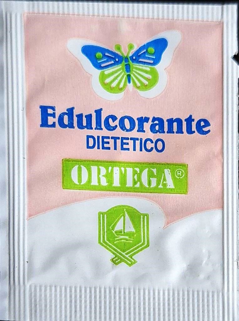 Sobres de edulcorantes de España de la marca de café ORTEGA. Sobres de edulcorantes de España de la marca de café ORTEGA.