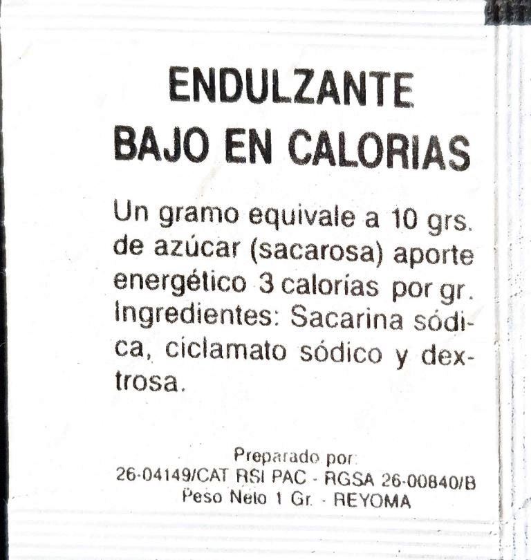 Sobres de edulcorantes de España de la marca de café PONT. Sobres de edulcorantes de España de la marca de café PONT.