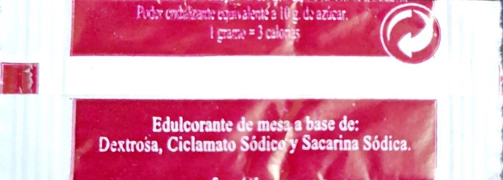 Sobres de edulcorantes de España de la marca de café SOL Y CREMA. Sobres de edulcorantes de España de la marca de café SOL Y CREMA.