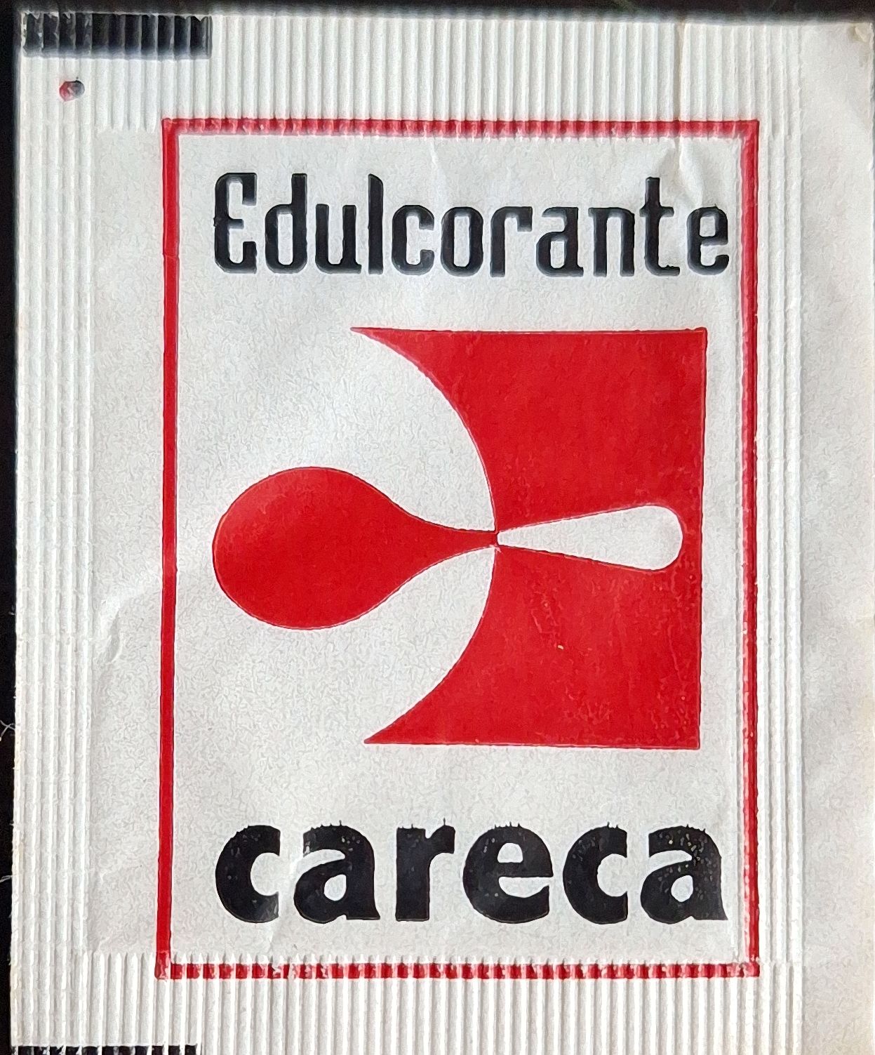 Sobres de edulcorantes de la marca de café CARECA. Sobres de edulcorantes de la marca de café CARECA.