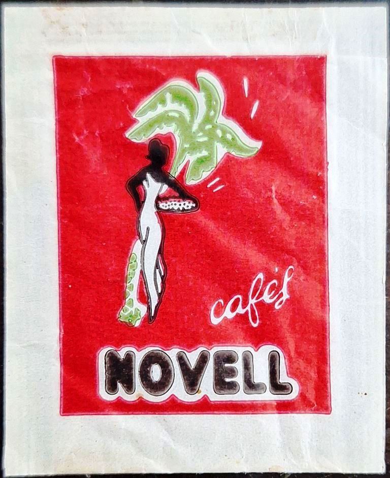 Sobres de edulcorantes de España de la marca de café NOVELL. Sobres de edulcorantes de España de la marca de café NOVELL.