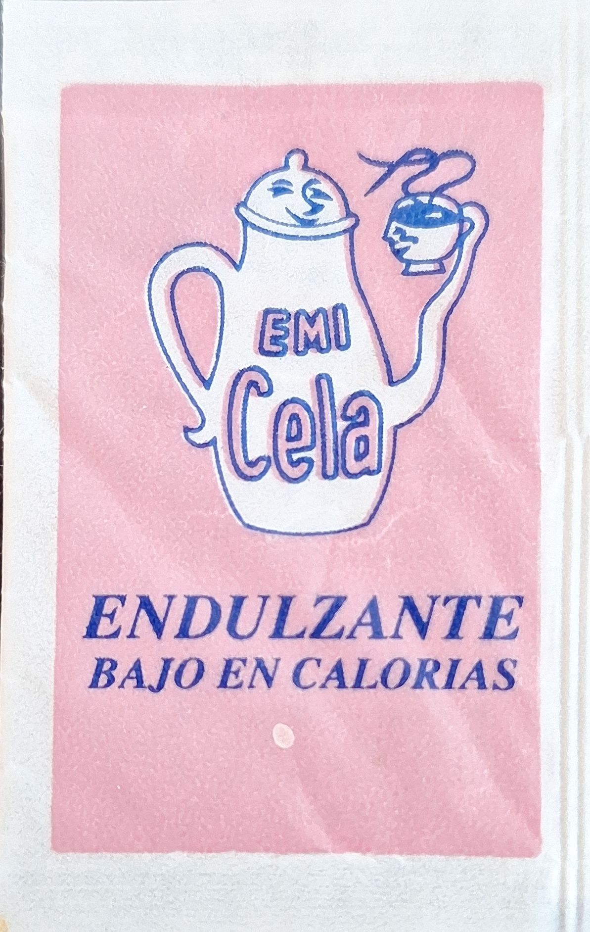 Sobres de edulcorantes de la marca de café EMICELA. Sobres de edulcorantes de la marca de café EMICELA.
