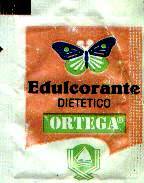 Sobres de edulcorantes de España de la marca de café ORTEGA. Sobres de edulcorantes de España de la marca de café ORTEGA.