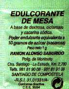 Sobres de edulcorantes de España de la marca de café SABORA. Sobres de edulcorantes de España de la marca de café SABORA.